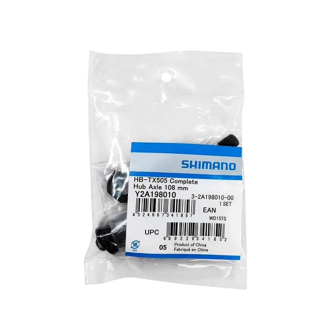 Eje de Tunel Delantero Shimano HB-TX505